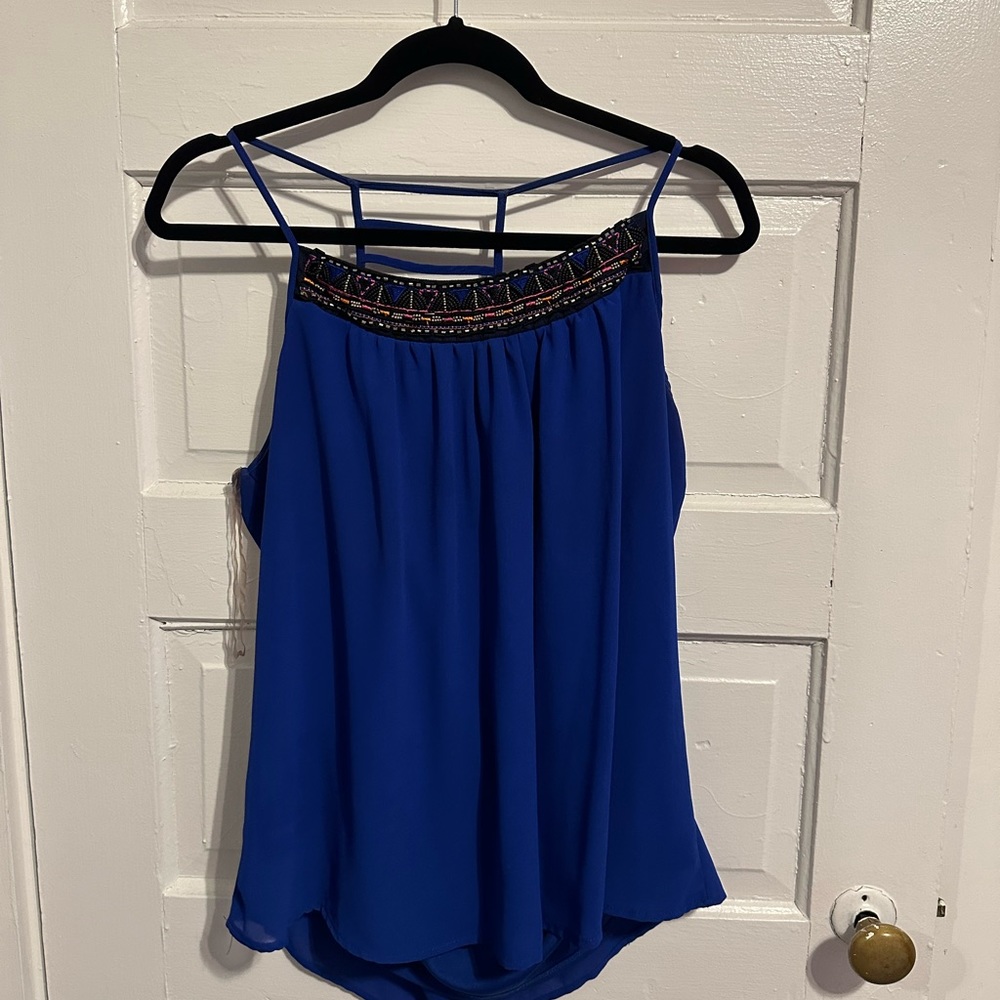 Several dress shirts and dresses that have been worn once maybe twice.